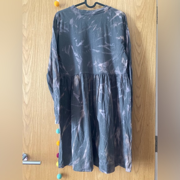 John Lewis - NWOT tie dye mini long sleeve jersey dress / tunic - Picture 3 of 6